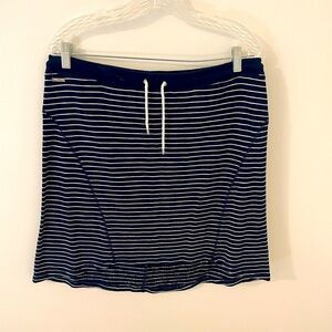 Navy/White Stripe Ralph Lauren Skirt - NWOT
